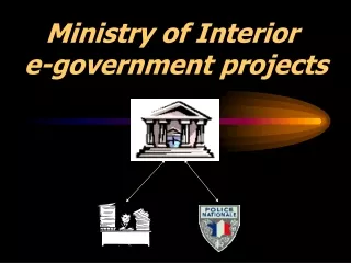 Ministry of Interior  e-government projects