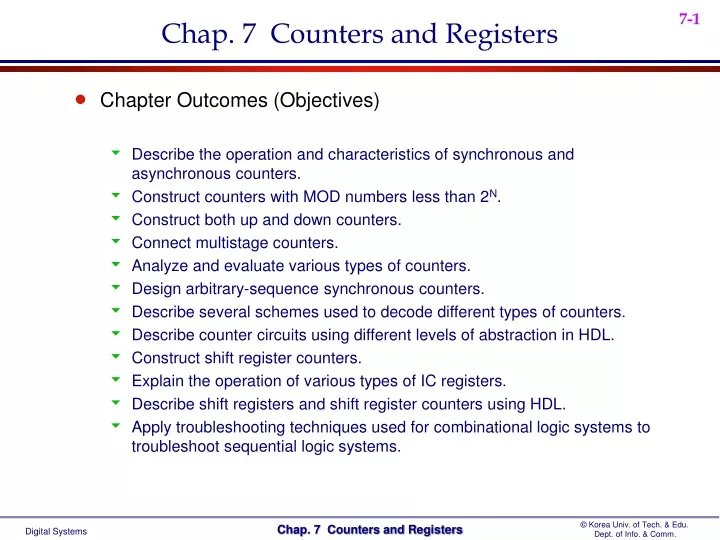 chap 7 counters and registers