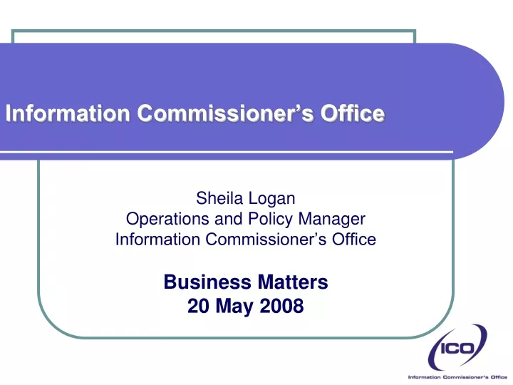 information commissioner s office