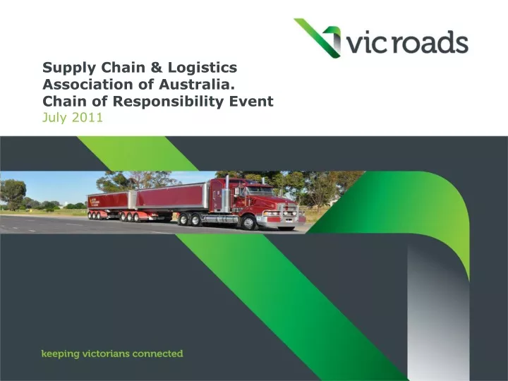supply chain logistics association of australia