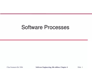 Software Processes