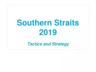 Southern Straits 2019