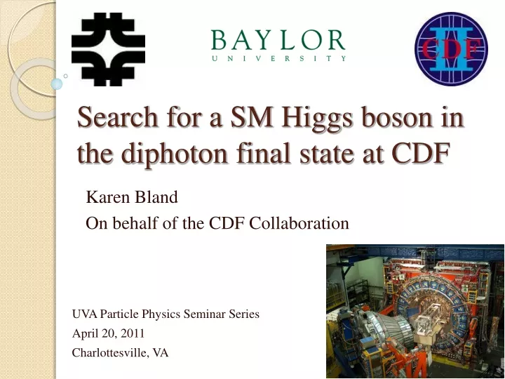 search for a sm higgs boson in the diphoton final state at cdf