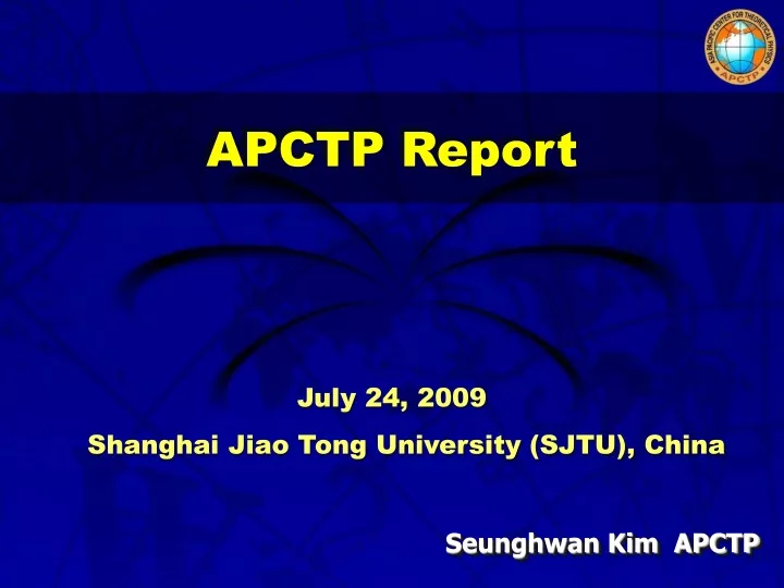 apctp report