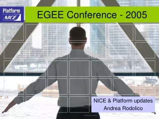 EGEE Conference - 2005