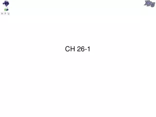CH 26-1
