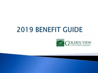 2019 BENEFIT GUIDE