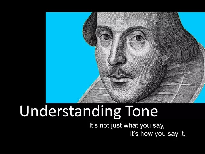 understanding tone