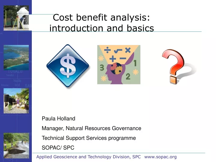 cost benefit analysis introduction and basics