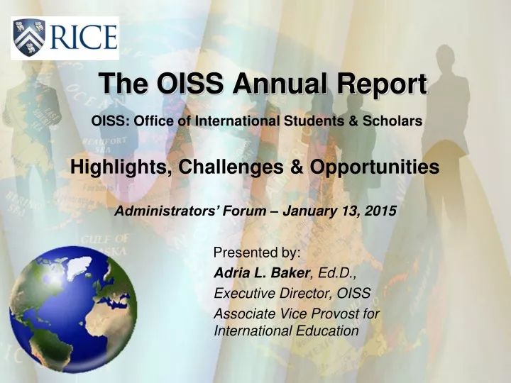 the oiss annual report