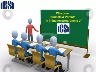 About                The Institute of Company Secretaries of India (ICSI)