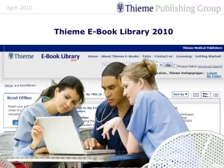 Thieme E-Book Library 2010