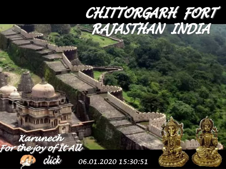 chittorgarh fort rajasthan india