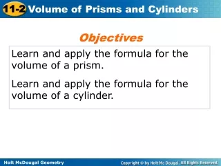Learn and apply the formula for the volume of a prism.