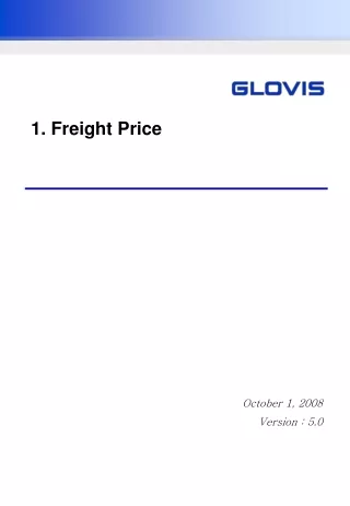 1. Freight Price