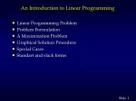 PPT - INTRODUCTION TO LINEAR PROGRAMMING PowerPoint Presentation, free ...