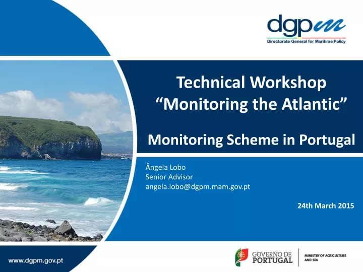 technical workshop monitoring the atlantic