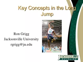 Key Concepts in the Long Jump