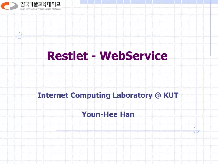 restlet webservice