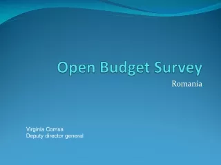 Open Budget Survey