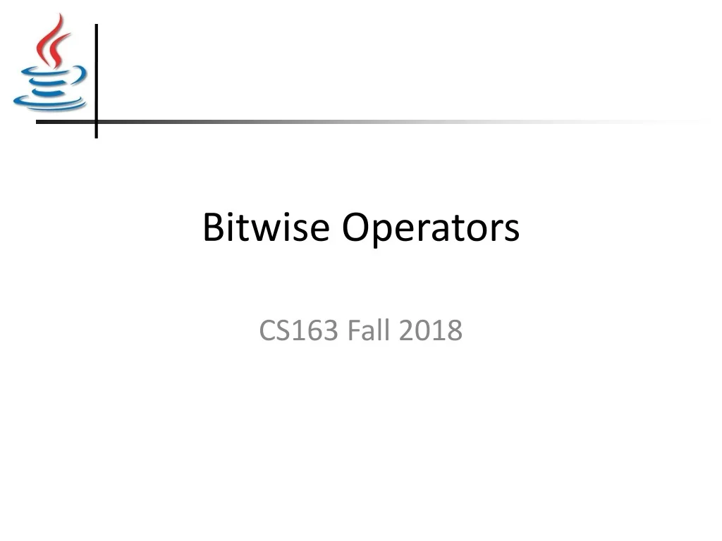PPT - Java Bitwise Operators Quick Guide PowerPoint Presentation, free ...