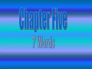 Chapter Five