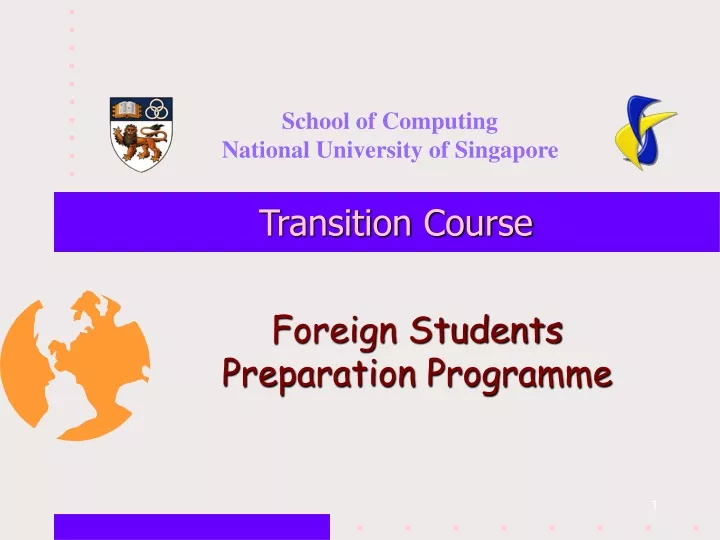 transition course