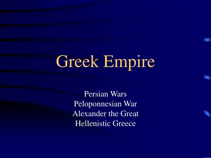 greek empire