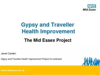 Gypsy and Traveller  Health Improvement
