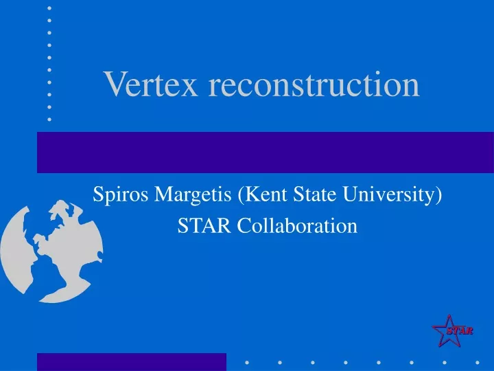 vertex reconstruction