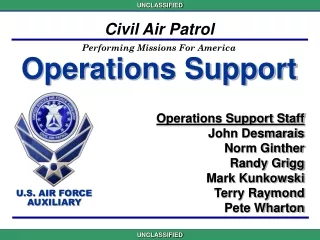 Operations Support