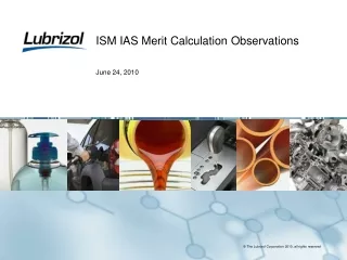 ISM IAS Merit Calculation Observations