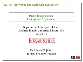 CS 447 Networks and Data Communication