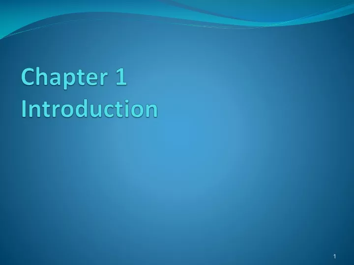 chapter 1 introduction