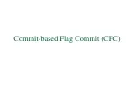 Efficient Commit-based Flag for Smooth Execution in CFC - slide 1