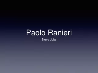 Paolo Ranieri