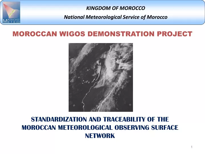 moroccan wigos demonstration project