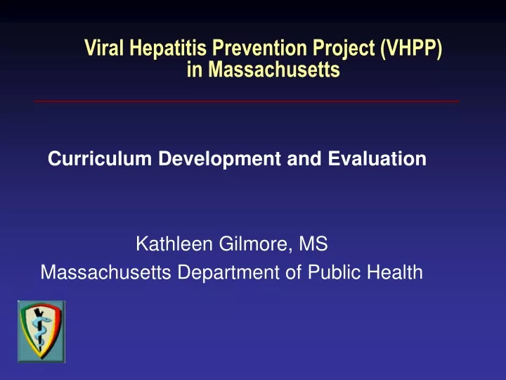 viral hepatitis prevention project vhpp in massachusetts