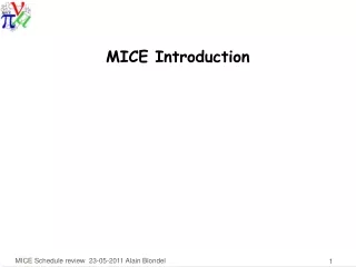 MICE Introduction