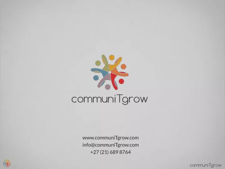 www communitgrow com info@communitgrow