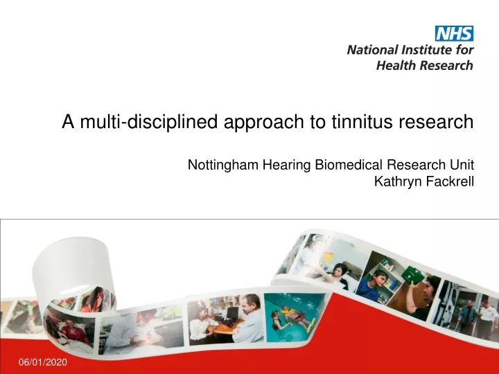 a multi disciplined approach to tinnitus research
