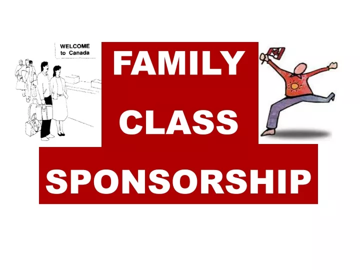 family class sponsorship