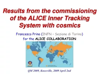 Results from the commissioning of the ALICE Inner Tracking System with cosmics