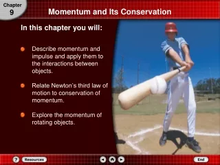 Momentum and Its Conservation