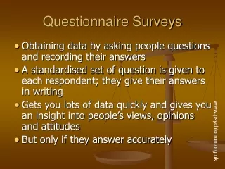 Questionnaire Surveys