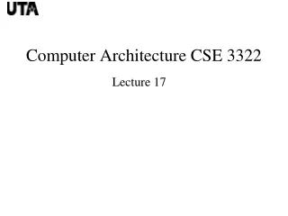 CSE 3322 Computer Architecture Additional Assignments for Chapter 5    Due Mon Oct 25