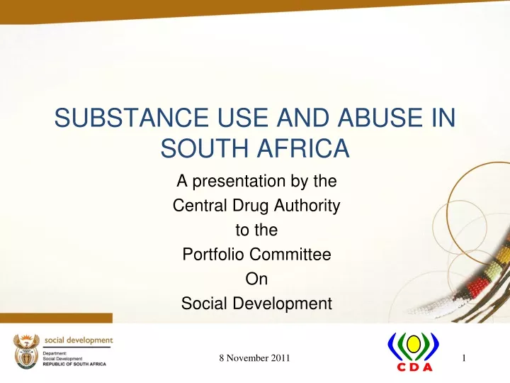 substance use and abuse in south africa