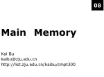 Managing Memory in CPU Processing - slide 1