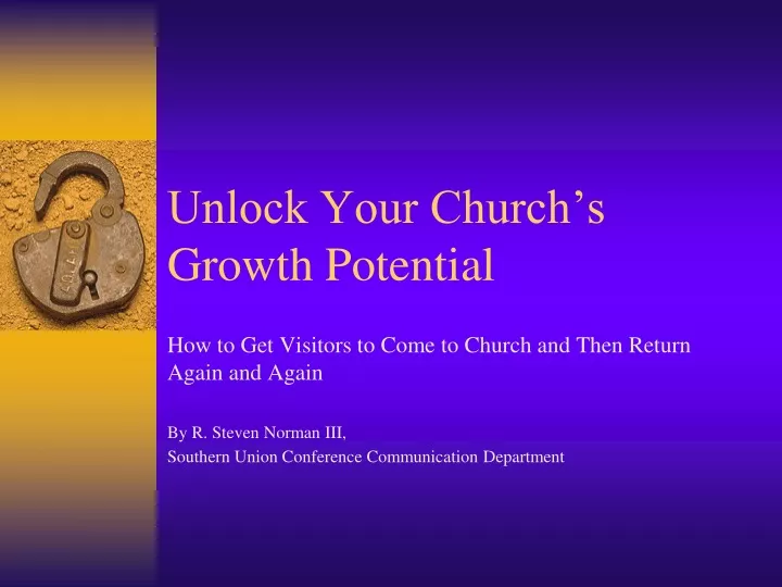 unlock your church s growth potential