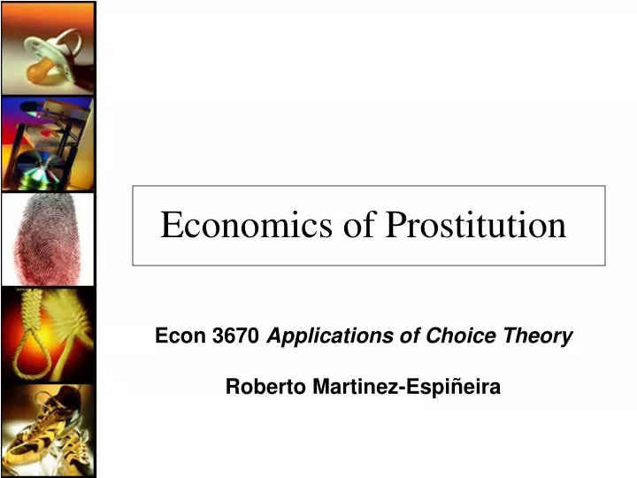 economics of prostitution